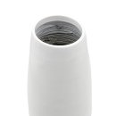 Bambus Boden-Vase wei&szlig; ca. 50 cm