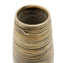 Bambus Boden-Vase natur/schwarz ca. 50 cm