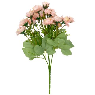 Deko-Rosenstrauß rosa ca. 30 cm