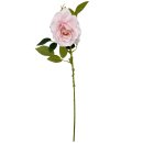 Deko-Rose hellrosa ca. 54 cm