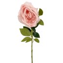Deko-Rose rosa ca. 67 cm