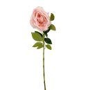 Deko-Rose rosa ca. 67 cm