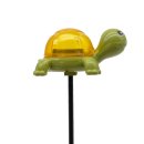 Solar Stecker Schildkröte orange/grün