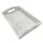 Holz Deko Tablett weiß grau ca. 30 cm