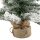 Naturgetreuer Tannenbaum mit Schnee Grün ca. 60 cm