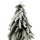 Naturgetreuer Tannenbaum mit Schnee Grün ca. 26 cm