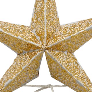 40 Stück Glitzer-Stern-Ausschnitte Gold, 15,2 Cm – Für Pinnwand, Party, Klassenzimmer-Deko