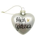 Glas Christbaumschmuck "Mein Goldstück"...