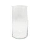 Glas Zylinder-Vase klar ca. 29 cm