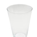 Glas Vase klassisch klar ca. 25 cm
