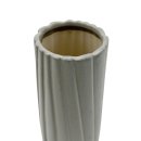 Keramik-Vase mit Struktur Grau ca. 27,5 cm