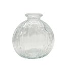 Mini Glas Vase rund Klar ca. 8 cm