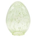 Glas Osterei Grün ca. 25 cm