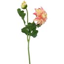 Kunstblume Dahlie Rosa ca. 54 cm