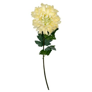 Kunstblume Chrysantheme Weiß  ca. 66 cm