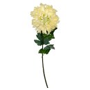 Kunstblume Chrysantheme Weiß  ca. 66 cm