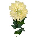 Kunstblume Chrysantheme Weiß  ca. 66 cm