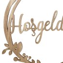 Holz-Ring  " Hosgeldiniz " Natur Ø ca....