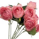Künstlicher Blumenstrauß/Handstrauß Rosa ca. 48 cm