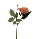 K&uuml;nstliche Rose Altrosa ca. 43 cm