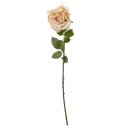 K&uuml;nstliche Rose Lachs ca. 57 cm