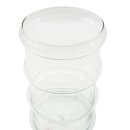 Glas Vase Klar ca. 21 cm