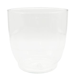 Glas Vase Klar ca. 19 cm