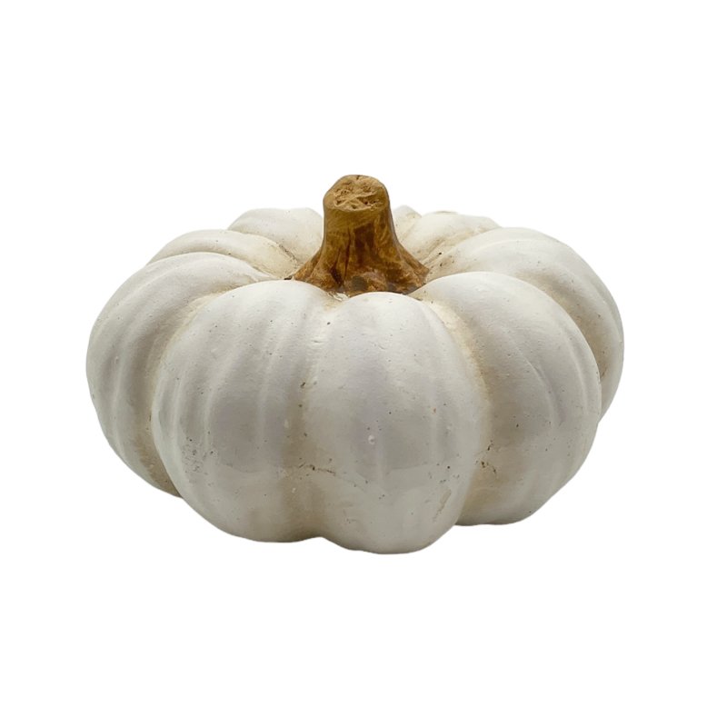 Deko Kürbis Weiß ca. 9,5 cm