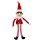 Weihnachts-Elf Rot/weiß ca. 38 cm