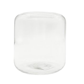 Glas Vase Klar ca. 17 cm