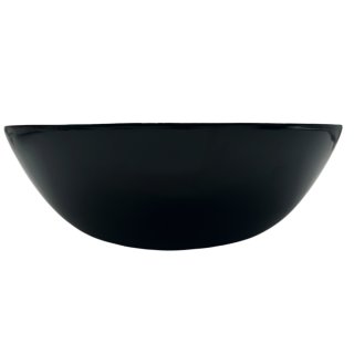 Bambus Schale Schwarz Ø ca. 30 cm