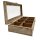 Teebeutel Organizer Holz Hellbraun ca. 31,5 cm