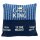Deko Kissen " Couch King " Blau ca. 40 cm