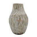 Echtholz Blumenvase  ca. 20 cm