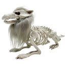 Halloween Figur " Bruno der Skelett Hund "  ca. 34 cm