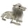 Halloween Figur " Bruno der Skelett Hund "  ca. 34 cm