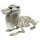 Halloween Figur " Bruno der Skelett Hund "  ca. 34 cm