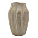 Echtholz Blumenvase  ca. 28 cm