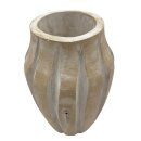 Echtholz Blumenvase  ca. 28 cm