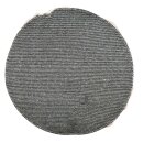 Kunstfell-Teppich Rund Rosa Ø ca. 35 cm
