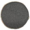 Kunstfell-Teppich Rund Beige Ø ca. 35 cm