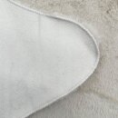 Kunstfell-Teppich Beige ca. 90 cm