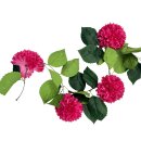 Künstliche Dahliengirlande Pink ca. 220 cm