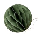 Papier Weihnachtskugel Grün Ø ca. 10 cm