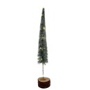 LED Tannenbaum Grün/Verschneit ca. 40 cm