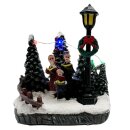 Mini LED Weihnachtsdorf " Weihnachtssänger"
