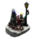 Mini LED Weihnachtsdorf " Weihnachtssänger"