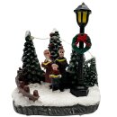 Mini LED Weihnachtsdorf " Weihnachtssänger"