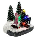Mini LED Weihnachtsdorf " Weihnachtsbaum"