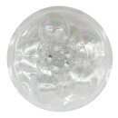 Glas Christbaumkugeln im 10er Set Klar mit Farbschimmer...